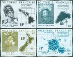 POLYNESIE 1990 - Le Monde Mahori - I - Unused Stamps