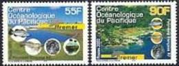 POLYNESIE 2002 - Centre Océanologique - 2 V. - Unused Stamps