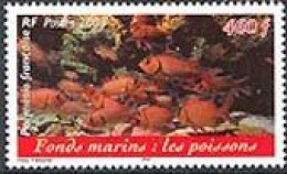 POLYNESIE 2003 -  Fonds Marins - Les Poissons - 1 V. - Peces