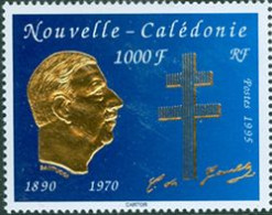 NOUVELLE CALEDONIE 1995 - Charles De Gaulle - 1 V. - Ongebruikt