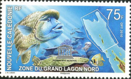 NOUVELLE CALEDONIE 2010 - UNESCO - Grand Lagon Nord - 1 V. - Poissons