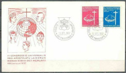 Vatican 1967, Apostolic Congress, FDC (III) - Andere & Zonder Classificatie