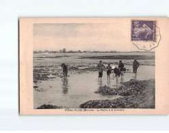 PIROU PLAGE : La Pêche à La Crevette - Très Bon état - Autres & Non Classés