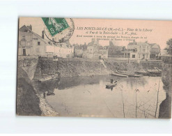 LES PONTS DE CE : Place De La Liberté Et Vue De La Boire-Salée - Très Bon état - Les Ponts De Ce