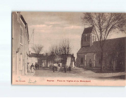 BOYNES : Place De L'Eglise Et Du Monument - Très Bon état - Otros & Sin Clasificación
