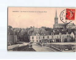 BRIARE : Le Pont Et L'entrée De La Grande Rue - état - Briare