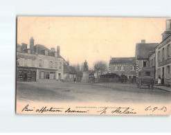 CHATILLON COLIGNY : Place Et Statue Becquerel - état - Chatillon Coligny