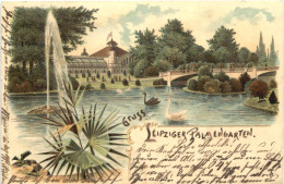 Gruss Aus Leipzig - Litho - Leipzig