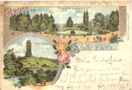 Gruss Aus Leipzig - Litho - Leipzig