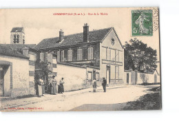 GOMMERVILLE - Rue De La Mairie - Très Bon état - Sonstige & Ohne Zuordnung