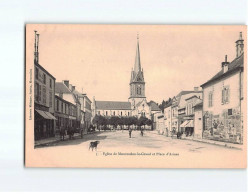 MOURMELON LE GRAND : Eglise Et Place D'Armes - Très Bon état - Mourmelon Le Grand