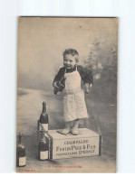 EPERNAY : Fortin Père Et Fils, Champagne - état - Epernay