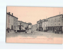 SERMAIZE LES BAINS : La Rue De Vitry Et La Fontaine - Très Bon état - Sermaize-les-Bains