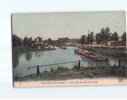 CHALONS SUR MARNE : Vue Prise Du Pont Du Canal - état - Châlons-sur-Marne