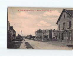 DONVILLE LES BAINS : La Route De Coutances Et La Poste - Très Bon état - Andere & Zonder Classificatie