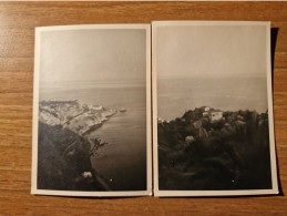 19479.  Due Fotografie D'epoca Aa '50 Taormina - 10x7 - Orte