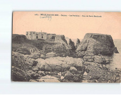 BELLE ISLE EN MER : Sauzon, Les Poulains, Fort De Sarah-Bernhardt - état - Belle Ile En Mer