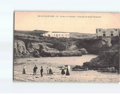 BELLE ILE EN MER : Pointe Aux Poulains, Propriété De Sarah Bernhardt - Très Bon état - Belle Ile En Mer
