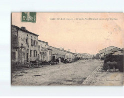 MANHEULLES : Grande Rue Milieu Et Sortie Côté Verdun - Très Bon état - Otros & Sin Clasificación