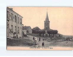 MENIL AUX BOIS : La Mairie Et L'Eglise - Très Bon état - Sonstige & Ohne Zuordnung