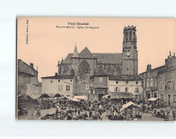 TOUL : Place Du Marché, Eglise Saint-Gengoult - Très Bon état - Toul