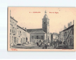 CONFLANS : Place De L'Eglise - Très Bon état - Sonstige & Ohne Zuordnung