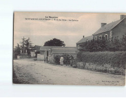 SAINT AIGNAN COUPTRAIN : Ecole Des Filles, Le Calvaire - état - Other & Unclassified