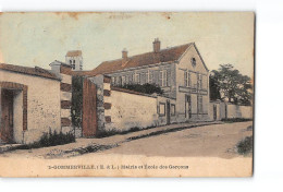 GOMMERVILLE - Mairie Et Ecole Des Garçons - état - Sonstige & Ohne Zuordnung