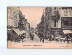 COMPIEGNE : La Rue Solférino - état - Compiegne