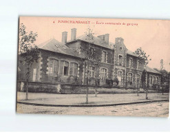 FOURCHAMBAULT : Ecole Communale De Garçons - état - Other & Unclassified