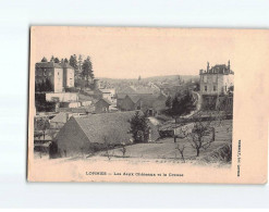LORMES : Les Deux Châteaux Et La Creuse - état - Lormes