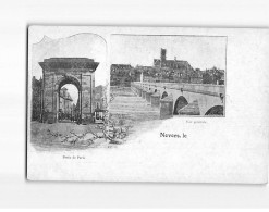 NEVERS : Porte De Paris, Vue Générale - Très Bon état - Nevers