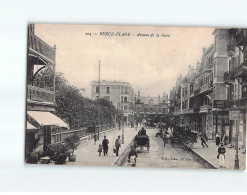 BERCK : Avenue De La Gare - état - Berck