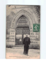 MESNIL GONDOUIN : L'Entrée De L'Eglise Et L'Architecte De La Merveille - état - Other & Unclassified