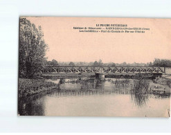 SAINT GERMAIN DES GROIS : Les Cochillières, Pont Du Chemin De Fer Sur L'Huisne - état - Autres & Non Classés