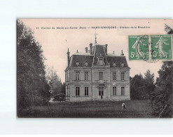 MARCHEMAISONS : Château De La Broudière - état - Autres & Non Classés