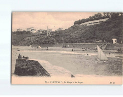 GUETHARY : La Plage Et La Digue - état - Guethary