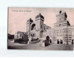 BIARRITZ : Thermes Salins, Carte En Relief - état - Biarritz