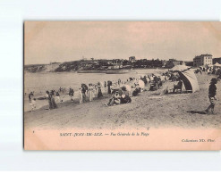 SAINT JEAN DE LUZ : Vue Générale De La Plage - Très Bon état - Saint Jean De Luz