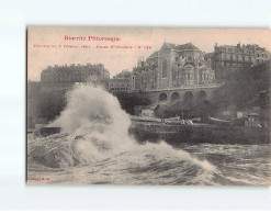 BIARRITZ : Tempête Du 2 Février 1904, Eglise Sainte-Eugénie - Très Bon état - Biarritz