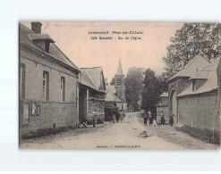 LIENCOURT : Café Beauchet, Rue De L'Eglise - état - Sonstige & Ohne Zuordnung