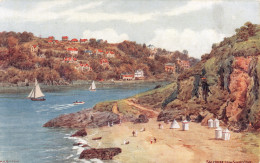 R297788 Salcombe From Sunny Cove. A. R. Quinton. Salmon. No. 2397 - Wereld