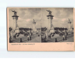 PARIS : Exposition De 1900, Le Pont Alexandre III - état - Mostre