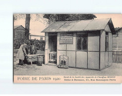 PARIS : Foire 1920, Stand De La Société Des Appareils De Chauffage Besson - Très Bon état - Other & Unclassified