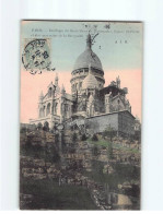 PARIS : Basilique Du Sacré-Coeur, Square De Saint-pierre Et Abri Provisoire De La Savoyarde - Très Bon état - Sacré-Coeur