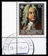 BRD BUND 1985 Nr 1248 Zentrisch Gestempelt ECKE-ULI X2CFE1E - Used Stamps