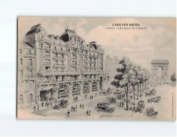 PARIS : Carlton Hôtel - Très Bon état - Cafés, Hoteles, Restaurantes