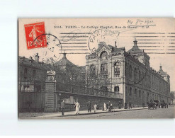 PARIS : Le Collège Chaptal, Rue De Rome - Très Bon état - Enseignement, Ecoles Et Universités