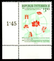 ÖSTERREICH 1956 Nr 1027 Postfrisch ECKE-ULI X336B06 - Unused Stamps