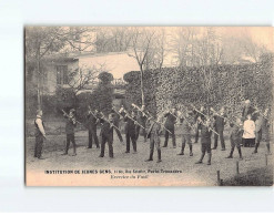 PARIS : Institut De Jeunes Gens, Trocadero, Exercice Du Fusil - Très Bon état - Other & Unclassified